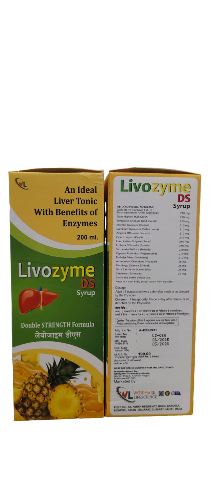 Livozyme DS Syrup 200ml